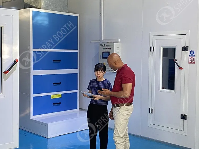 Powder Booth and Drying Oven for Ethiopian Customer 4 Powder Booth and Drying Oven for Ethiopian Customer 4