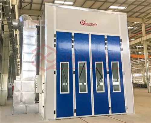 Duża kabina lakiernicza